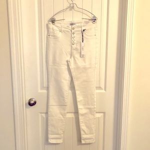 D.Jeans High Waisted White Jeans